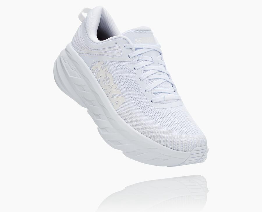 Tenis Hoka One One Feminino Branco - Bondi 7 - 690-BZLQDG